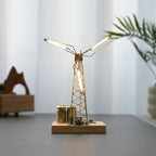 🏆Hot Sale 💡DIY Industrial Retro Windmill Lamp | Hand-Craft Your Own Warm Ambience