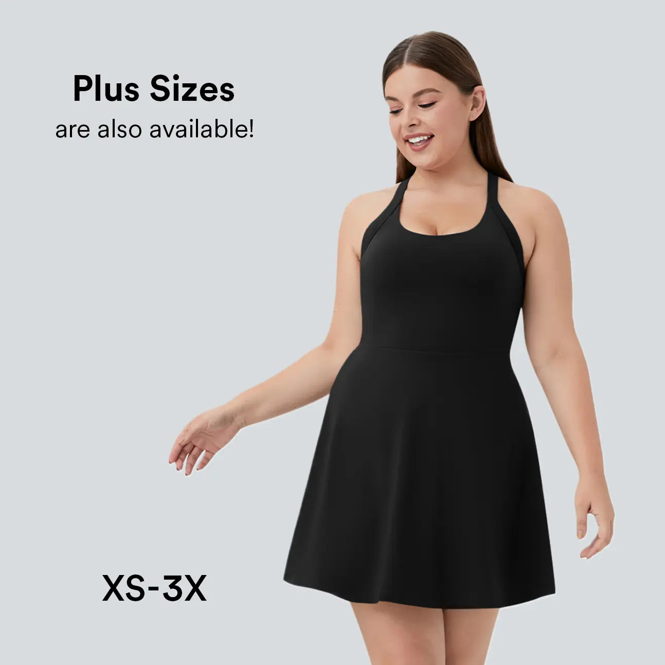 ✨✨Backless Sleeveless Criss Cross Active Spring Dresses for Women, Dresses with pockets for Yoga Workout Running, Women's Sports & Outdoor Clothing