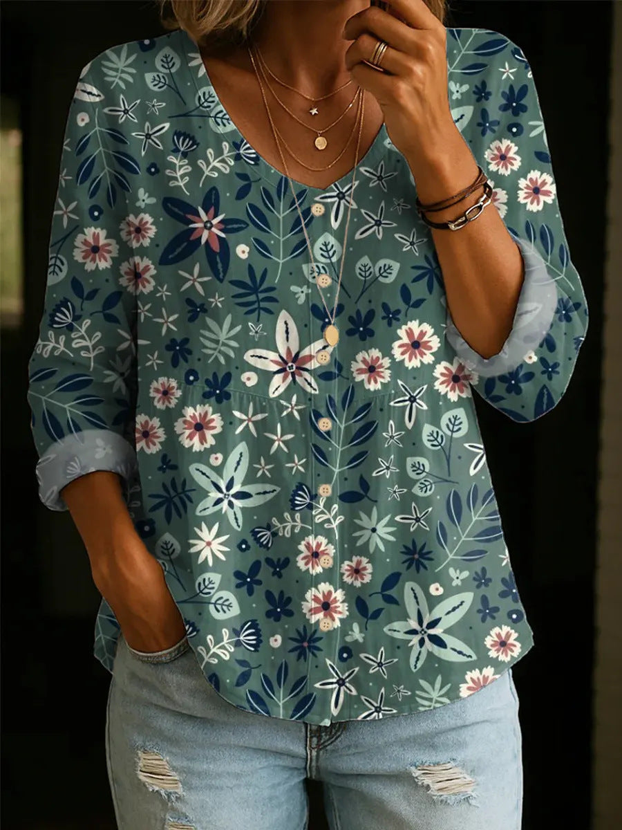 ✨✨Buy 2 Pcs Free Shipping - Women's Linen And Cotton Shirt