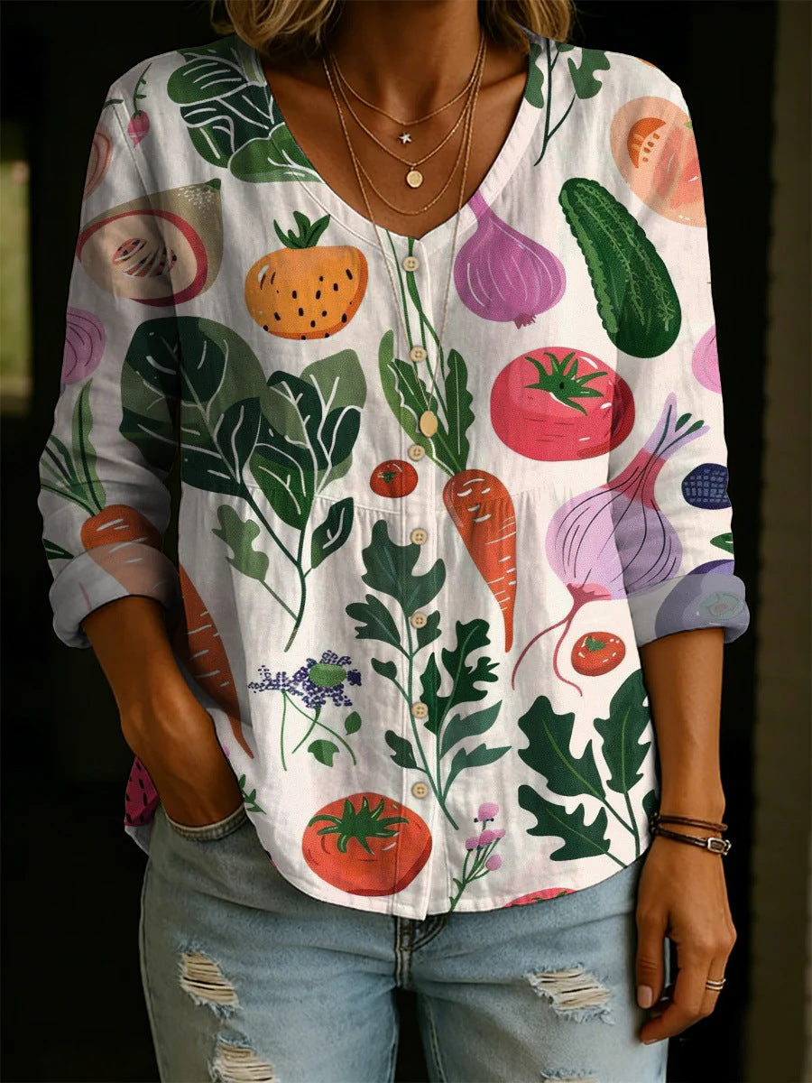 ✨✨Buy 2 Pcs Free Shipping - Women's Linen And Cotton Shirt