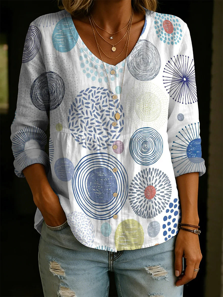 ✨✨Buy 2 Pcs Free Shipping - Women's Linen And Cotton Shirt