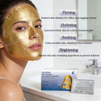 YUWEHA Hyaluronic Moisturizing Self-Heated Gold Mask