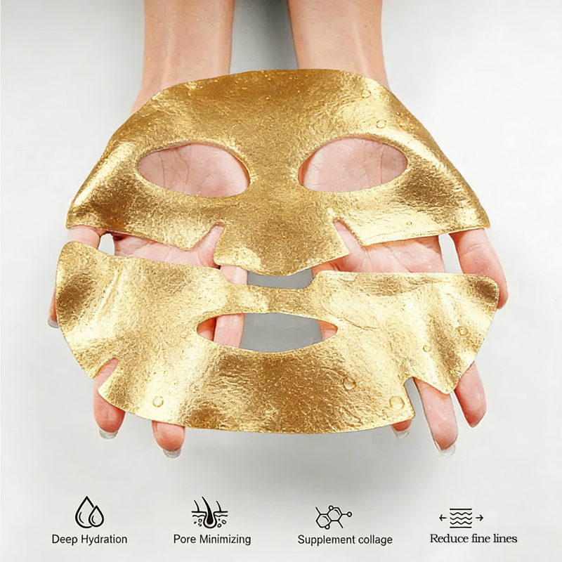 YUWEHA Hyaluronic Moisturizing Self-Heated Gold Mask