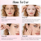 YUWEHA Collagen-Real Deep Hydrating Overnight Hydrogel Mask