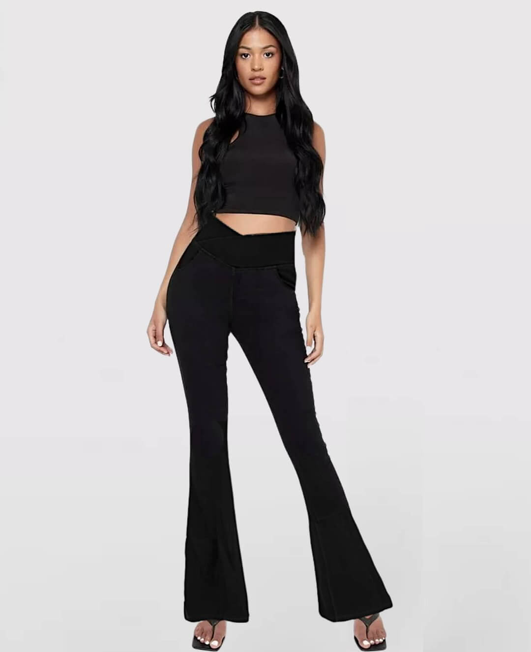 🔥Buy 2 Save $6.99 & Free Shipping - 👖Stretchy Jeans High Waisted Crossover