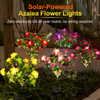 ✨✨Final Hours 65% OFF-LED Solar Rose Lights Outdoor Waterproof Garden Decor Lamp