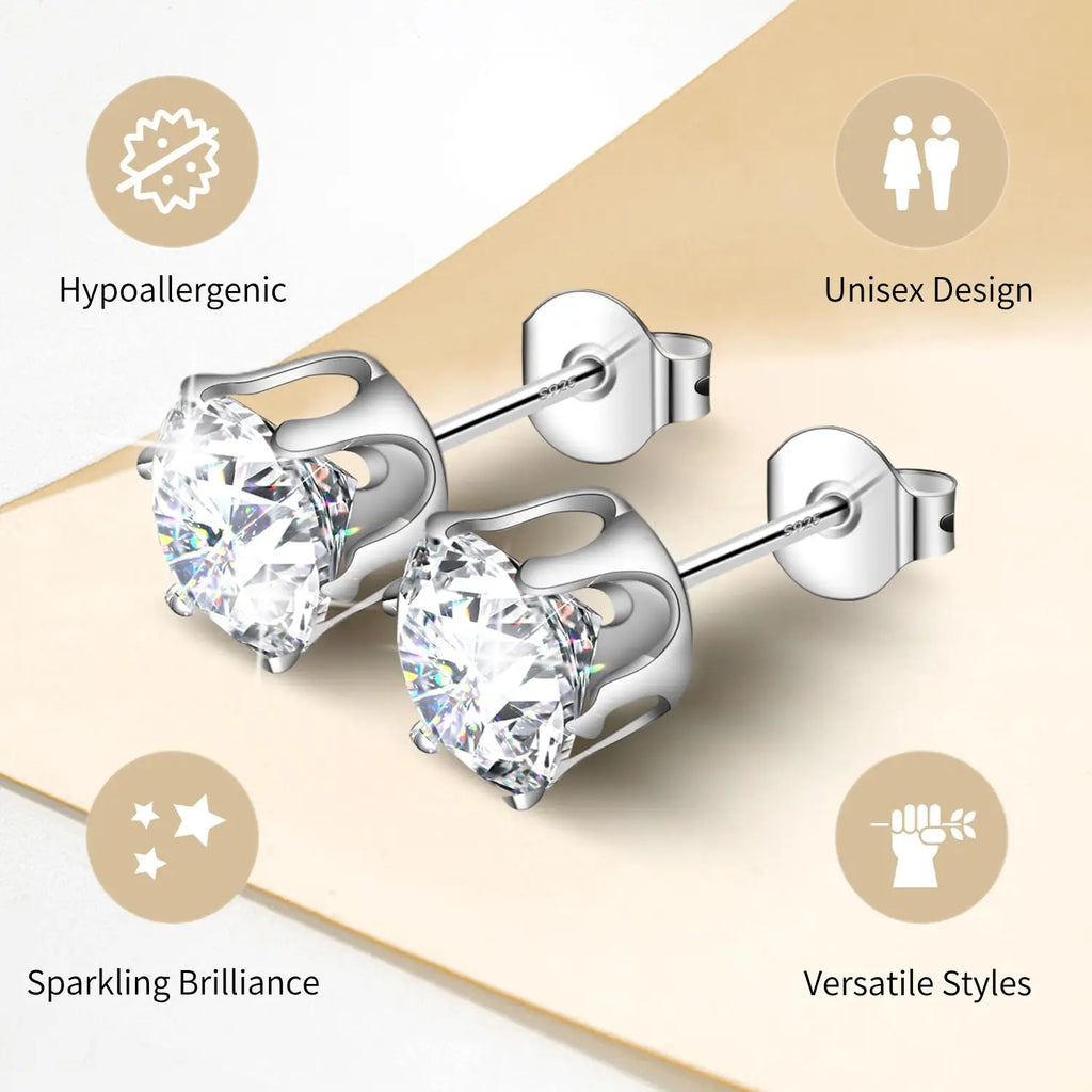 🔥Hot Sale 75% OFF!🔥Classic Moissanite Earrings