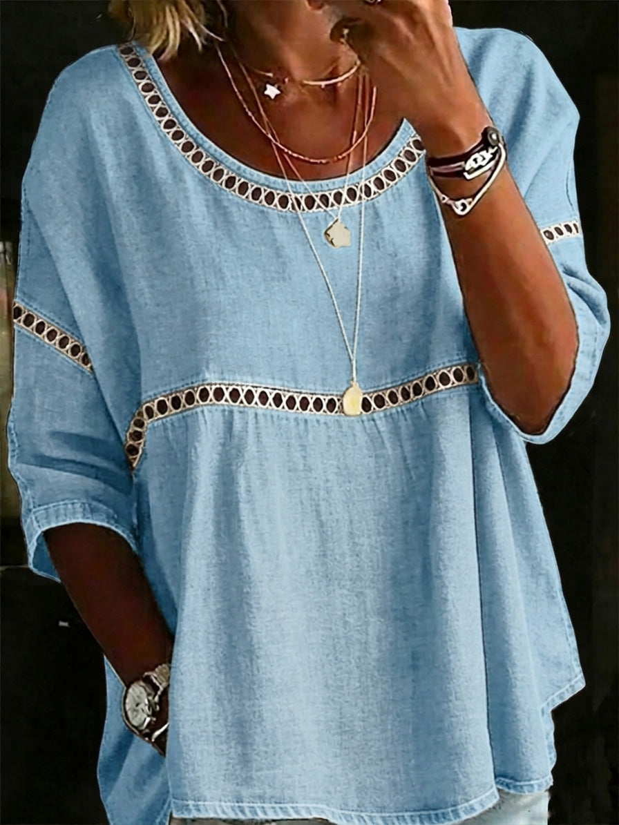 ✨✨New Arrivals🔥 Women's Vintage Casual Loose Linen Blouse Shirt