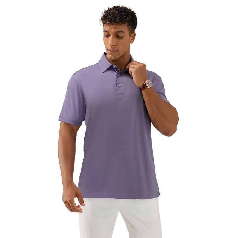 ⚡Hot Sales 49% OFF🔥Men's Polo Shirts – Soft Breathable Cotton, Comfortable Short Sleeve Casual Fit