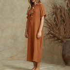 📦📦LAST DAY SAVE 49% ⏰Casual jumpsuit with short sleeves and wide legs for women