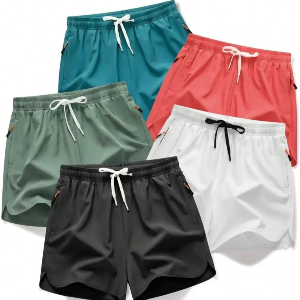 👖🏃‍♂️Men's  Running Shorts – Quick-Dry Athletic Gym Shorts (1 / 5 Pack)