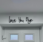Wooden Wall Hanging Sign Decoration - No Wall Damage