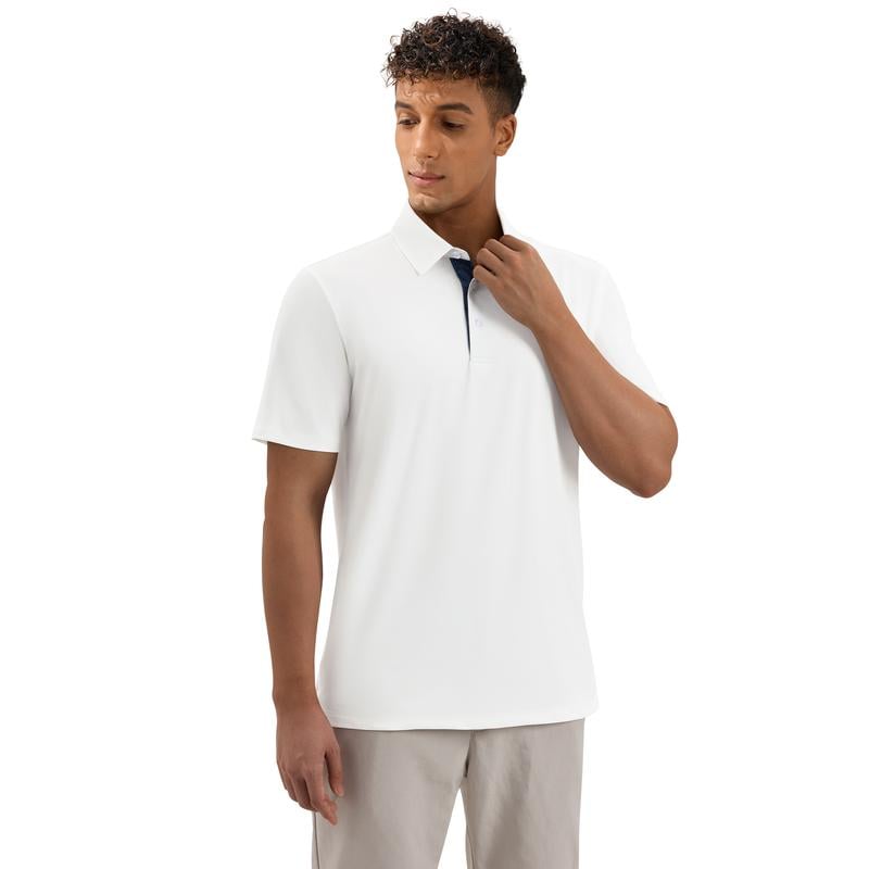 ⚡Hot Sales 49% OFF🔥Men's Polo Shirts – Soft Breathable Cotton, Comfortable Short Sleeve Casual Fit