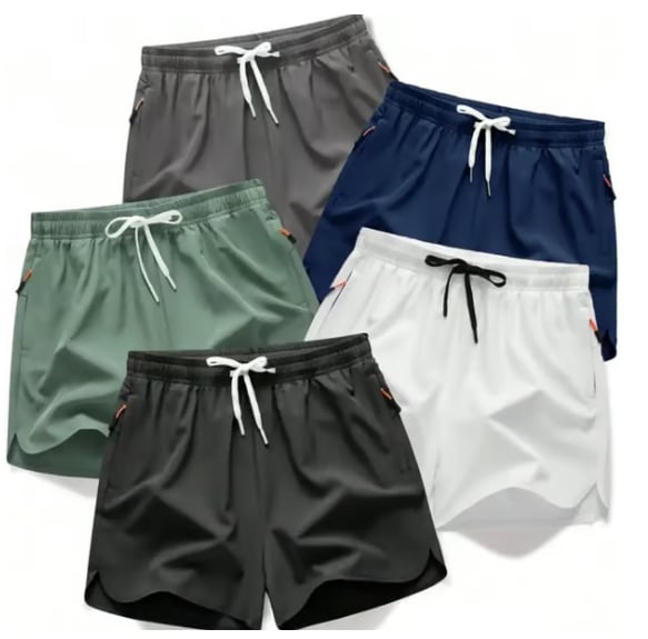👖🏃‍♂️Men's  Running Shorts – Quick-Dry Athletic Gym Shorts (1 / 5 Pack)