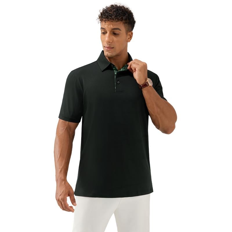 ⚡Hot Sales 49% OFF🔥Men's Polo Shirts – Soft Breathable Cotton, Comfortable Short Sleeve Casual Fit