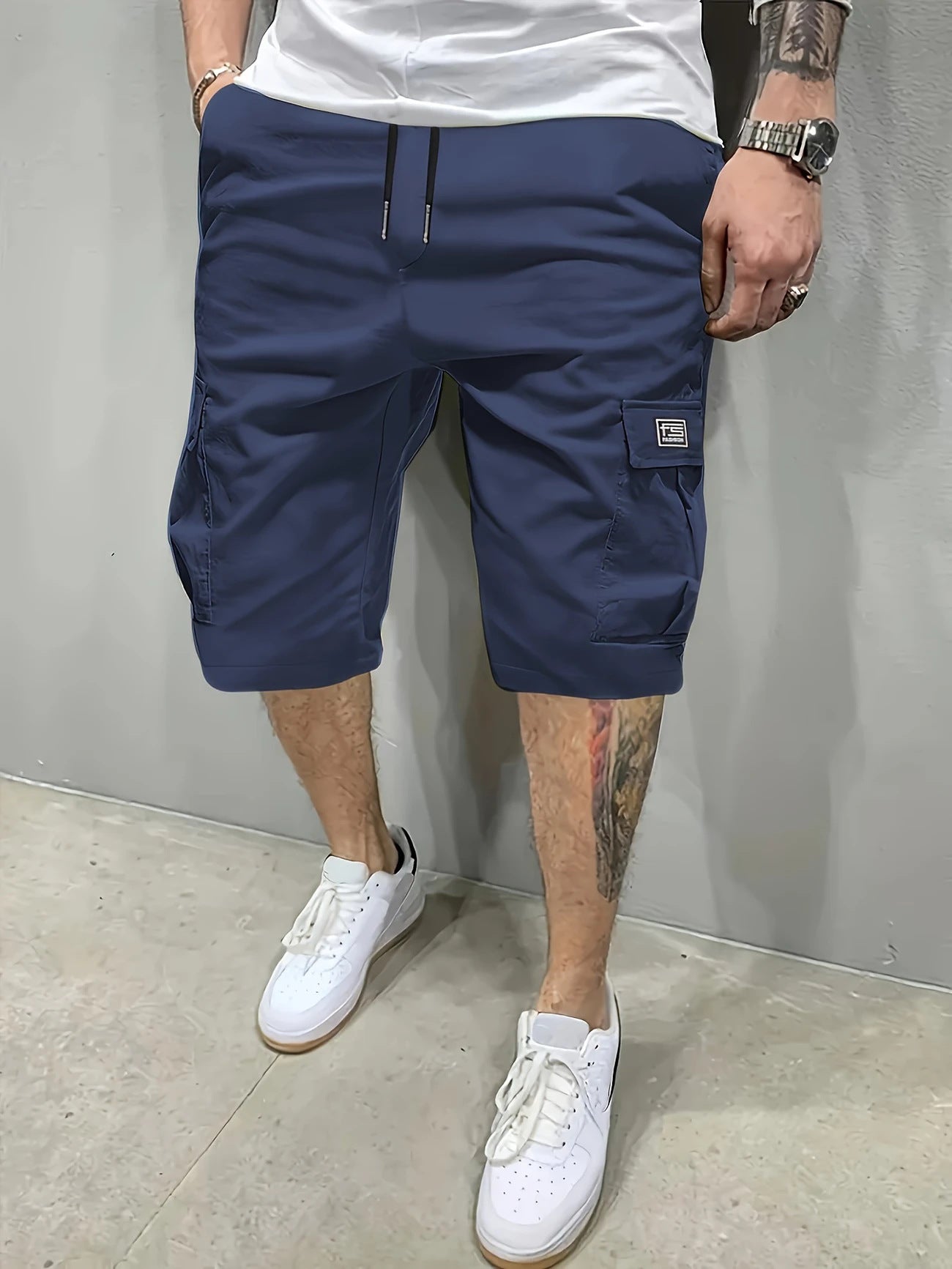 ⚡⚡Men's Drawstring Waist Casual Shorts
